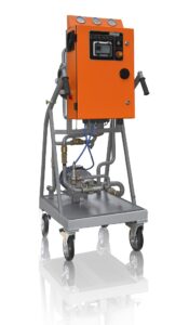 CMM-1,2Fr Industrial oils filtration unit with self-cleaning filters