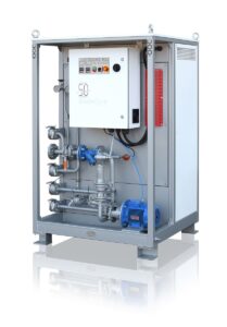PPM Inline Oil Heater. Stream oil heating